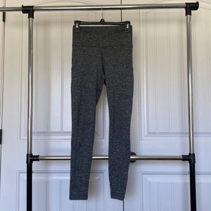 aerie leggings, size: medium, gray